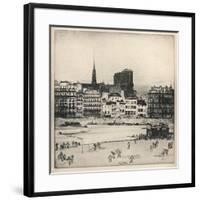 'Notre-Dame', 1915-William Walker-Framed Giclee Print