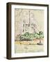 Notre-Dame, 1925-Paul Signac-Framed Giclee Print