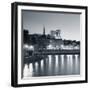 Notre Dame and Ile De La Cite, Paris, France-Jon Arnold-Framed Photographic Print