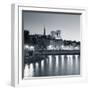 Notre Dame and Ile De La Cite, Paris, France-Jon Arnold-Framed Photographic Print