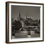 Notre Dame and Pont Des Arts, Paris, France-Jon Arnold-Framed Premium Photographic Print