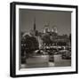 Notre Dame and Pont Des Arts, Paris, France-Jon Arnold-Framed Photographic Print