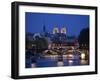 Notre Dame and Pont Des Arts, Paris, France-Jon Arnold-Framed Photographic Print