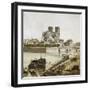 Notre-Dame and the Banks of the Seine in Paris, 1830, France-null-Framed Giclee Print