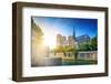 Notre Dame at Sunset - Paris-dellm60-Framed Photographic Print