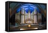 Notre-Dame Basilica Interior-null-Framed Stretched Canvas