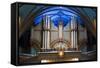 Notre-Dame Basilica Interior-null-Framed Stretched Canvas