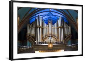 Notre-Dame Basilica Interior-null-Framed Photo