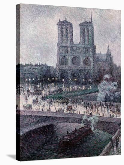 Notre Dame, C. 1900-Maximilien Luce-Stretched Canvas