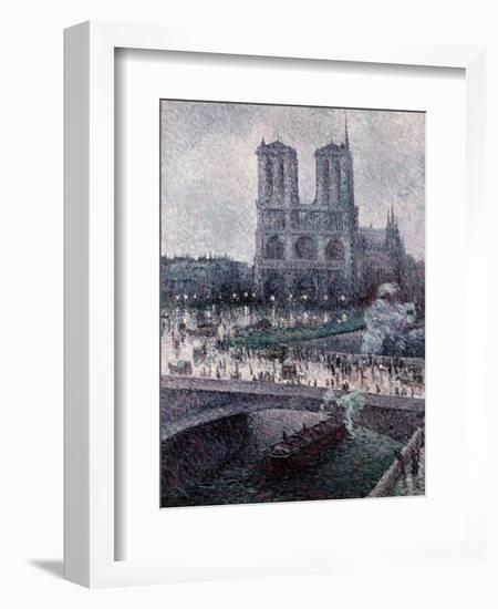 Notre Dame, C. 1900-Maximilien Luce-Framed Giclee Print