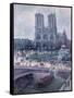 Notre Dame, C.1900-Maximilien Luce-Framed Stretched Canvas