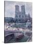 Notre Dame, C.1900-Maximilien Luce-Stretched Canvas