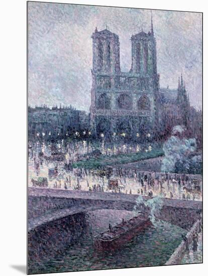 Notre Dame, C.1900-Maximilien Luce-Mounted Giclee Print
