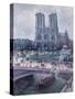 Notre Dame, C.1900-Maximilien Luce-Stretched Canvas