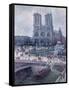 Notre Dame, C.1900-Maximilien Luce-Framed Stretched Canvas
