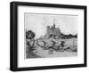 Notre Dame, C1870-1920-Jean Francois Raffaelli-Framed Giclee Print