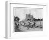 Notre Dame, C1870-1920-Jean Francois Raffaelli-Framed Giclee Print
