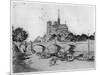 Notre Dame, C1870-1920-Jean Francois Raffaelli-Mounted Giclee Print