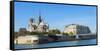 Notre-Dame Cathedral and Ile De La Cite, Paris, France, Europe-G & M Therin-Weise-Framed Stretched Canvas