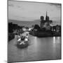 Notre Dame Cathedral and River Seine, Paris, France-Jon Arnold-Mounted Photographic Print