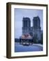 Notre Dame Cathedral and Taxi, Paris, France-Jon Arnold-Framed Photographic Print