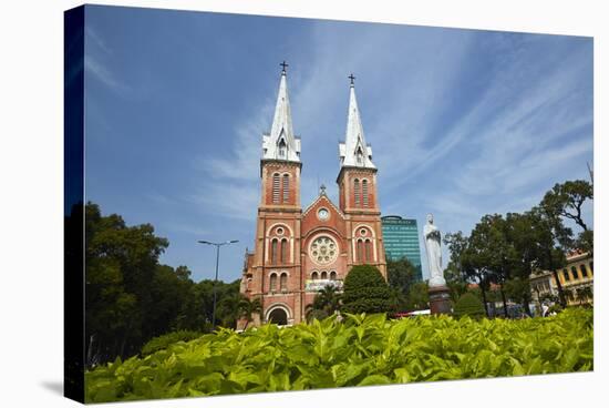 Notre-Dame Cathedral Basilica of Saigon, Ho Chi Minh City, Saigon, Vietnam-David Wall-Stretched Canvas
