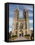Notre Dame Cathedral Dating from the 14th Century, Coutances, Cotentin, Normandy, France, Europe-Guy Thouvenin-Framed Stretched Canvas