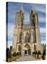 Notre Dame Cathedral Dating from the 14th Century, Coutances, Cotentin, Normandy, France, Europe-Guy Thouvenin-Stretched Canvas