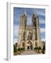 Notre Dame Cathedral Dating from the 14th Century, Coutances, Cotentin, Normandy, France, Europe-Guy Thouvenin-Framed Photographic Print