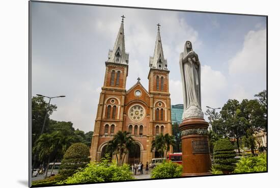 Notre Dame Cathedral, Ho Chi Minh City (Saigon), Vietnam, Indochina, Southeast Asia, Asia-Yadid Levy-Mounted Photographic Print