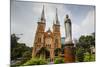 Notre Dame Cathedral, Ho Chi Minh City (Saigon), Vietnam, Indochina, Southeast Asia, Asia-Yadid Levy-Mounted Photographic Print