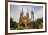 Notre Dame Cathedral, Ho Chi Minh City (Saigon), Vietnam, Indochina, Southeast Asia, Asia-Yadid Levy-Framed Photographic Print