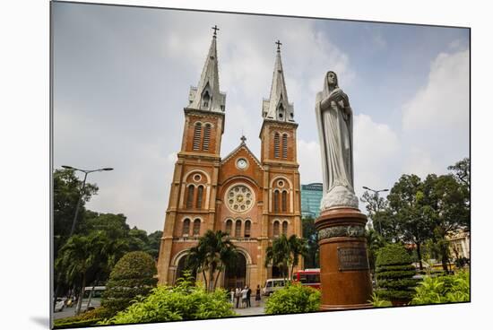 Notre Dame Cathedral, Ho Chi Minh City (Saigon), Vietnam, Indochina, Southeast Asia, Asia-Yadid Levy-Mounted Photographic Print