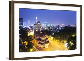 Notre Dame Cathedral, Ho Chi Minh City (Saigon), Vietnam, Indochina, Southeast Asia, Asia-Christian Kober-Framed Photographic Print