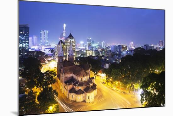 Notre Dame Cathedral, Ho Chi Minh City (Saigon), Vietnam, Indochina, Southeast Asia, Asia-Christian Kober-Mounted Photographic Print