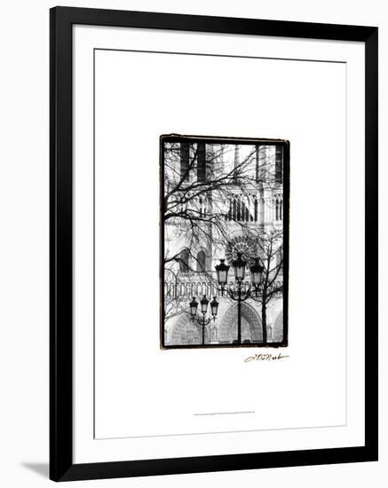 Notre Dame Cathedral II-Laura Denardo-Framed Art Print