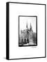 Notre Dame Cathedral III-Laura Denardo-Framed Stretched Canvas