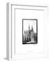 Notre Dame Cathedral III-Laura Denardo-Framed Art Print