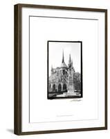 Notre Dame Cathedral III-Laura Denardo-Framed Art Print