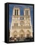 Notre Dame Cathedral, Ile De La Cite, Paris, France-Sergio Pitamitz-Framed Stretched Canvas