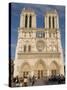 Notre Dame Cathedral, Ile De La Cite, Paris, France-Sergio Pitamitz-Stretched Canvas