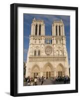 Notre Dame Cathedral, Ile De La Cite, Paris, France-Sergio Pitamitz-Framed Photographic Print