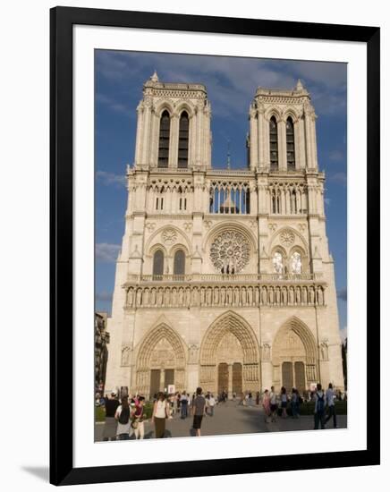 Notre Dame Cathedral, Ile De La Cite, Paris, France-Sergio Pitamitz-Framed Photographic Print