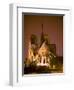 Notre Dame Cathedral Lit at Night, Paris, France-Jim Zuckerman-Framed Photographic Print