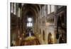 Notre-Dame Cathedral of Chartres, Central Nave-null-Framed Art Print