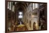 Notre-Dame Cathedral of Chartres, Central Nave-null-Framed Art Print