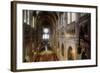 Notre-Dame Cathedral of Chartres, Central Nave-null-Framed Art Print