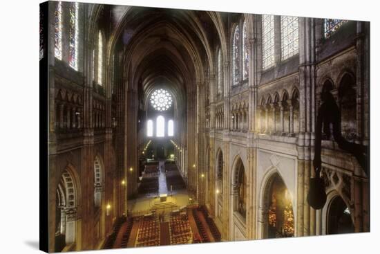 Notre-Dame Cathedral of Chartres, Central Nave-null-Stretched Canvas