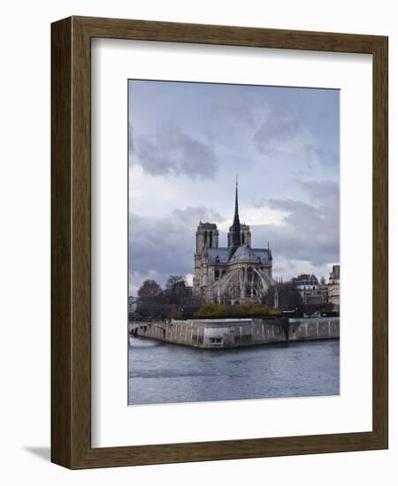 Notre Dame Cathedral on the Ile De La Cite, Paris, France, Europe-Julian Elliott-Framed Photographic Print