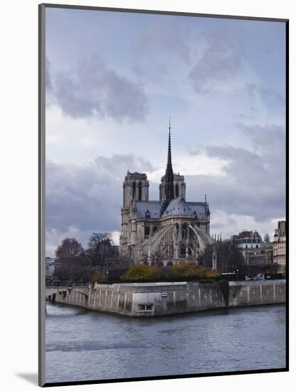 Notre Dame Cathedral on the Ile De La Cite, Paris, France, Europe-Julian Elliott-Mounted Photographic Print